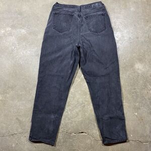 VTG Y2K NY Jeans Black High Rise Slouch Tall Jeans 33x32
